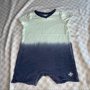 Organic cotton burts bees romper3-6 months